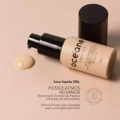 Base Líquida Clara Semi-Matte – Skin Foundation 210l Océane Edition 35ml - loja online