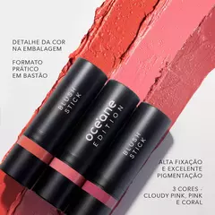 Blush em Bastão Rosa Claro - Blush Stick Cloudy Pink Océane Edition 12g