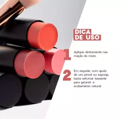 Blush em Bastão Rosa Claro - Blush Stick Cloudy Pink Océane Edition 12g - comprar online