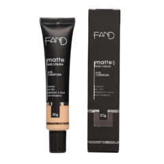 Base Líquida Alta Cobertura Matte - 01 - FAND 30g