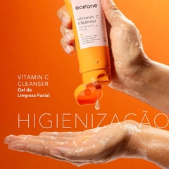 Gel de Limpeza Facial com Vitamina C – Vitamin C Cleanser 100ml - Oceane - comprar online