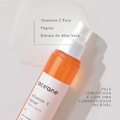 Tônico Facial com Vitamina C – Vitamin C Toner - 120ml - Oceane - Aconchego