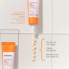 Creme para Área Dos Olhos com Vitamina C - Vitamin C Eye Cream 25g - Oceane - Aconchego