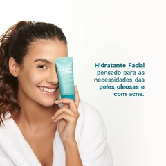 Hidratante Facial com Niacinamida e Ácido Salicílico - Moisturizer 4you 50g na internet