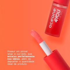 Lip Oil Rosa Punch Océane 4you 6g - loja online