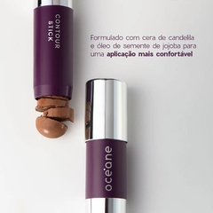 Contorno em Bastão Marrom Claro - Contour Stick Toasted Océane Purple 6g - Aconchego