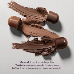 Contorno em Bastão Marrom Escuro - Contour Stick Coffee Océane Purple 6g - comprar online