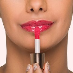 GLOSS LABIAL INSTANT GLOW RUBI - NINA MAKEUP - comprar online