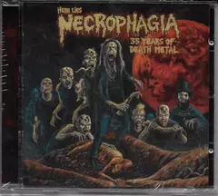 Necrophagia - Here Lies Necrophagia: 35 Years Of Death Metal Cd - comprar en línea