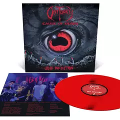 Obituary - Cause Of Death - Live Infection Lp Red