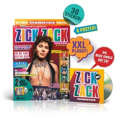 Rammstein - Zick Zack Single Cd Revista - comprar en línea