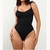 Open Back Shaping Bodysuit, color: black