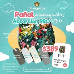 Pack 10 pañales ecológicos Changuitos - tienda en línea