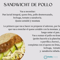 3 ideas de sandwich completos - gratuito - comprar online