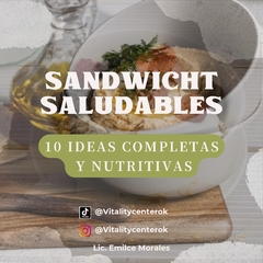 Recetario sandwiches completos y saludables