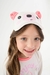 Pijama Estampado em Suedine Infantil Menina (Off White) Up Baby com tapa olhos - comprar online