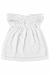 Vestido em Laise em branco - comprar online