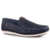 Mocassim Pegada Masculino em Couro 142002-02 BLUE