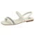 Sandália Rasteira Moleca 5462.111 - Off White - comprar online