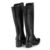 Bota Cano Longo Couro Burnish 346903 - Preto - Passo Certo Calçados 