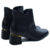 BOTA FEM PICCADILLY DET. DOURADO SALTO 748005 - PRETO - Passo Certo Calçados 