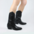 Bota Western Couro Atanado Napoli 346301 - PRETO - loja online