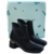 BOTA FEM PICCADILLY DET. DOURADO SALTO 748005 - PRETO - loja online