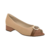 Peep Toe Feminino Piccadilly 114049 - NUDE