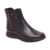 Bota Cano Baixo Couro Burnish 361501 - Preto