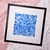 Quadro Abstrato em Tons de Azul - comprar online