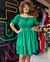 Vestido Vibrant Mode Green - FUN FASHION CONCEPT