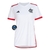 Camiseta Flamengo II 24/25 Torcedor Adidas Femenina - Blanca con Detalles en Rojo