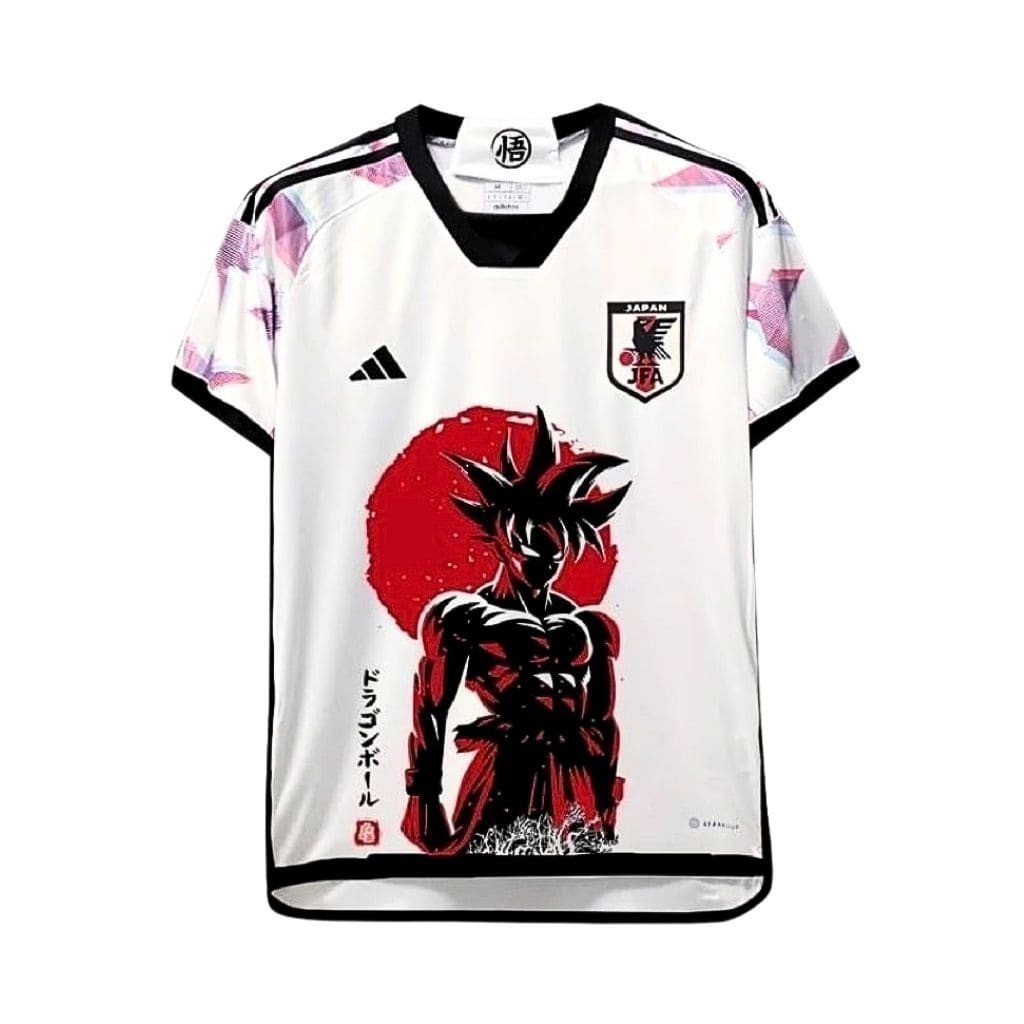 Japan Special Edition Goku 24 25 Men s Fan Jersey in White