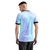 Camisa-Arsenal-III-24-25-Adidas-Azul-Claro-com-Lilás-e-Insígnia-do-Canhão-Novo-uniforme-Arsenal-2024-2025-Design-inspirado-na-cultura-jovem-de-Londres-Detalhe-da-Camisa-Arsenal-third-24/25-com-a-insígnia-do-canhão-Camisa Arsenal 23/24 - Tecnologia AEROREA