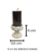 Candelabro chico De cemento - comprar online