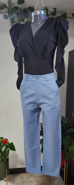 Pantalón de vestir azul