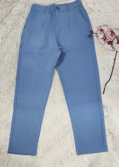 Pantalón de vestir azul - comprar en línea