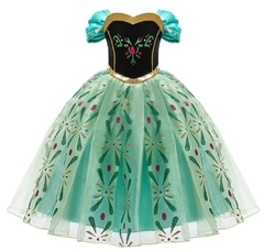 Hermoso vestido para niña tipo ANA de Frozen