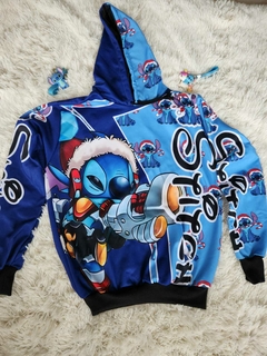 Sudadera Stitch Navideña