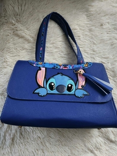 Bolsa azul Stitch