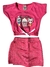 Conjunto Sweet Friends cropped e short saia - Choice Kids