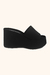 Sandália Tamanco Chinelo Flat Plataforma Anabela Slide - comprar online