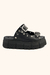 Sandalia Flat Metal Tamanco Papete Rasteira Birken Hashem - comprar online