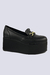 Mocassim Feminino Plataforma Veniz Bordo Oxford Hashem - comprar online