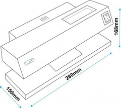 Imagen de Detector de billetes DASA DB-9W