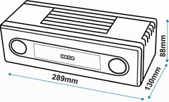 Plastificadora Carnet DASA LM160 - comprar online