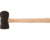 Martelo de borracha 60 mm, cabo em madeira, preto, VONDER na internet