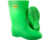 Bota de PVC, verde, com forro, 40/41, VONDER