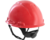 Capacete aba frontal vermelho, com catraca, H-705, HB004726772, 3M - comprar online