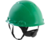 Capacete aba frontal verde, com catraca, H-704, HB004732432, 3M - comprar online